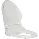 ALPHA JX Elongated Bidet Toilet Seat, White, Endless Warm Water, Rear and Front Wash, LED Light,Quiet Operation, Easy Wireless Remote Control, Low Profile Sittable Lid, 3 Year Warranty ALPHA JX Elongated Bidet Toilet Seat, White, Endless Warm Water, Rear and Front Wash, LED Light,Quiet Operation, Easy Wireless Remote Control, Low Profile Sittable Lid, 3 Year Warranty
