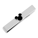 Disney Black Mickey Mouse Silhouette Tie Bar