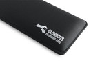 Glorious Gaming Wrist Pad/Rest - SLIM FULL STANDARD SIZE - Black - Mechanical Keyboards,Stitched Edges,Ergonomic | 17.5x4 inches/13mm Thick (GSW-100) Full Size Slim (Black)