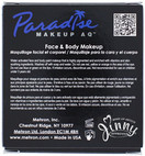 Mehron Makeup Paradise Makeup AQ Face & Body Paint (1.4 oz) (Black)