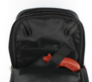 Roma Leathers Black Leather R/L Locking Concealment Purse / Backpack - CCW Concealed Carry Gun / Pistol