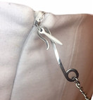 Zipper Genie with Suede Tassel, Pink