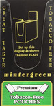 Smokey Mountain Wintergreen Pouches - .8oz Canister (10 Can Box) Tobacco Free