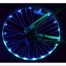 Brightz Ltd Wheel Brightz Lightweight LED Bicycle Safety Light Accessory Blue