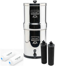 Berkey IMP6X2-BB Imperial Berkey with 2 Black Filters and 2 Flouride Filters