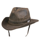 Conner Hats Conner Hats Men's Bounty Hunter Water Resistant Cotton Hat - Large Brown