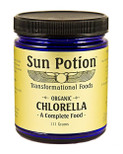 Sun Potion Organic Chlorella Powder - 111g Jar - Sun Potion