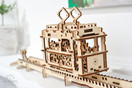 Ukrainian Bridge UGears Wooden Puzzle, 3D Mechanical Craft Set, Christmas and Thanksgiving Gift, Engineering Adult Game, DIY Brain Teaser