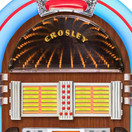 Crosley Crosley Full-Size Bluetooth Jukebox - 48in.H