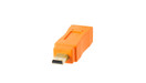 Tether Tools TetherPro USB 2.0 A Male to Mini-B 8 Pin, 15 feet (4.6m), Orange