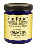 Sun Potion Organic Cordyceps Mushroom Powder - 100g Jar
