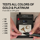 Gemoro Gemoro Auracle AGT1 Electronic Gold Platinum Tester Complete Kit 6-24K