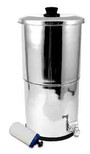 ProPur ProPur Traveler Stainless Steel Water Purification with 1 ProOne 5-Inch Hi-Performance Filter Element for Chemical and Fluoride Removal