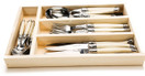 Jean Dubost Laguiole Jean Dubost 24 Piece Flatware set (knives, spoons, forks)-Ivory