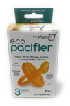 Ecopiggy Orthodontic Natural Rubber Pacifier (Set of 3) Size: 6 months and up