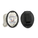 Hero's Pride Hero's Pride Universal Shield Leather Badge Holder with Free Neck Chain