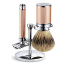 Muhle MHLE Traditional Safety Razor and Shaving Brush Stand
