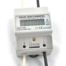 EKM Metering Inc EKM Metering 120 Volt Pass-Through kWh Meter, 2-Wire (1 hot, 1 neutral), 50A, 60Hz, EKM-15IDS