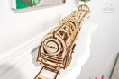 Ukrainian Bridge Ugears Locomotive with Tender Model, 3d Puzzle For Adults, Wooden Puzzle, Brain Teaser, Engineering Toys, Christmas Desk Gadget Game