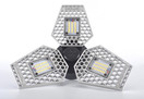 Striker Concepts TriLight - 3000 Lumen Motion Activated Ceiling Light for Garage / Attic / Basement / Home