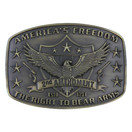 Montana Silversmiths Montana Silversmiths Men's Second Amendment Heritage Attitude Belt Buckle - A272