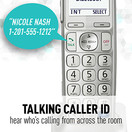 Panasonic Panasonic KX-TGE263S Link2Cell Bluetooth Enabled Phone with Answering Machine, 3 Cordless Handsets
