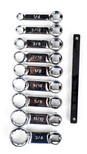 T&E Tools T&E Tools 93227 Drive SAE Torque Adapter Set - Wrenches, 9 Piece
