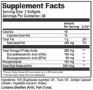Natural Stacks Natural Stacks Cold Pressed Krill Oil - One bottle contains a 30-day supply - Promotes Heart Health, Relieves Joint Pain, and Improves Brain Function