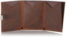 EXENTRI WALLETS Exentri Wallet in Nubuck (One Size, Nubuck Brown)