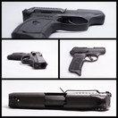 ClipDraw Clipdraw Concealed Gun Belt Clip for Ruger LC9S/PRO Black