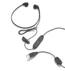 VEC Spectra SP-USB USB Transcription Headset with Volume Control by VEC