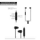 SoundMAGIC SoundMAGIC E10BT In-Ear Isolating Bluetooth Earphones with Microphone - Black