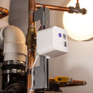 Dome Home Automation Dome Home Automation Water Shut-Off Valve - For Pipes up to 1 1/2", White (DMWV1)