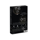 Teroforma Original Whisky Stones - Handcrafted Soapstone Beverage Chilling Cubes (BLACK (9 Pack))