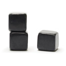 Teroforma Original Whisky Stones - Handcrafted Soapstone Beverage Chilling Cubes (BLACK (9 Pack))