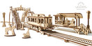 UGEARS UGears Mechanical Town Series Tram Line mechanical wooden model KIT 3D puzzle Assembly