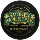 Smokey Mountain Snuff 10 Can Box (Wintergreen)