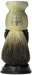 Omega Omega 63171 Stripey 100% Pure Badger Shaving Brush with Stand