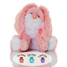 Sootheze Toasty Rosey Bunny - Lavender Scented Aromatherapy Microwavable Stuffed Animal - Hot and Cold Therapy - Perfect for Autism, ADHD, Occupational Therapy, PTSD