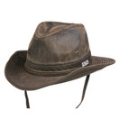 Conner Hats Conner Hats Men's Bounty Hunter Water Resistant Cotton Hat - Medium Brown