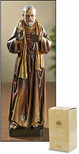 Christian Brands 7.87" Saint St. Padre Pio Statue Toscana Milagros Avalon Gallery Collection Figure