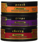 Smokey Mountain Snuff - 6 Can Sampler Pack (Grape + Peach + Cherry)