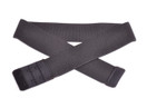 The InfinityBelt The InfinityBelt Women's Stretchable Elastic No-buckle Belt - Black Extra Large