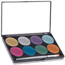 Mehron Paradise Brilliant E17D5 Face Paint Palette (8 Colors)