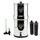 Berkey Big Berkey Water Filter-2 Black Berkey Filters and Water View Spigot