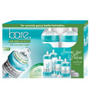 Bittylab Baby Bottle - Bare Air-Free Feeding System, Easy Latch Nipple For Bottle-Fed Babies - Starter Set