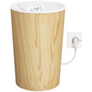 Bluelounge Bluelounge CableBin - Light Wood - Cable Management - Flame Retardant