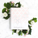 Bloom Daily Planners Bloom Daily Planners Undated Wedding Planner - Hard Cover Wedding Day Planner & Organizer - 9" x 11" - Silver Foil