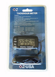 OZ-USA OZ-USA Tach Hour Meter tachometer RPM backlit display motorcycle atv dirtbike buggy outboard mototcycle boat works with all gas powered engines