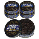 Smokey Mountain Arctic Mint Snuff, 5 Cans, no Tobacco and no Nicotine, Refreshing Herbal and Smokeless Chew Alternative